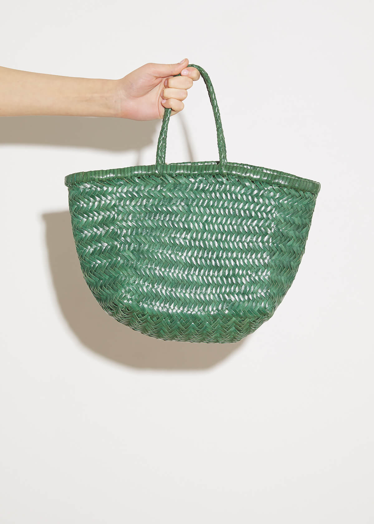 SMALL BAMBOO TRIPLE JUMP BAG — FOREST