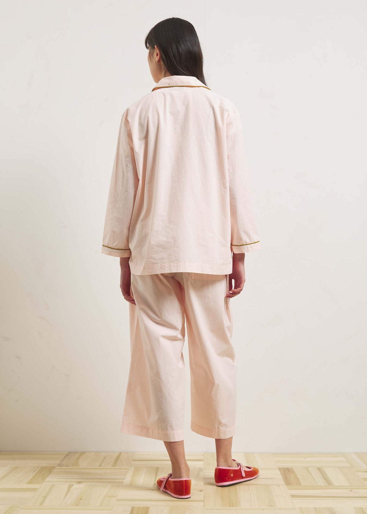 AIMÉ PYJAMA SET — CLOUD PINK