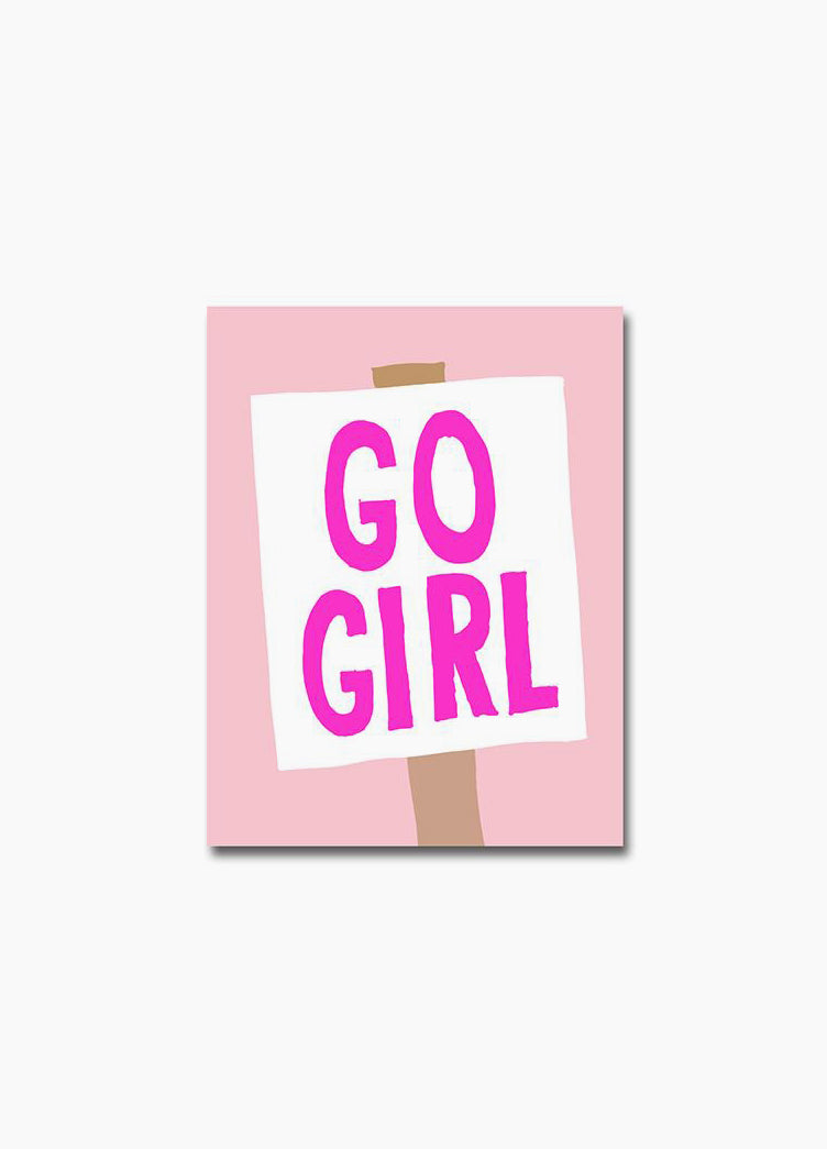 GO GIRL A5 NOTEPAD by 1973
