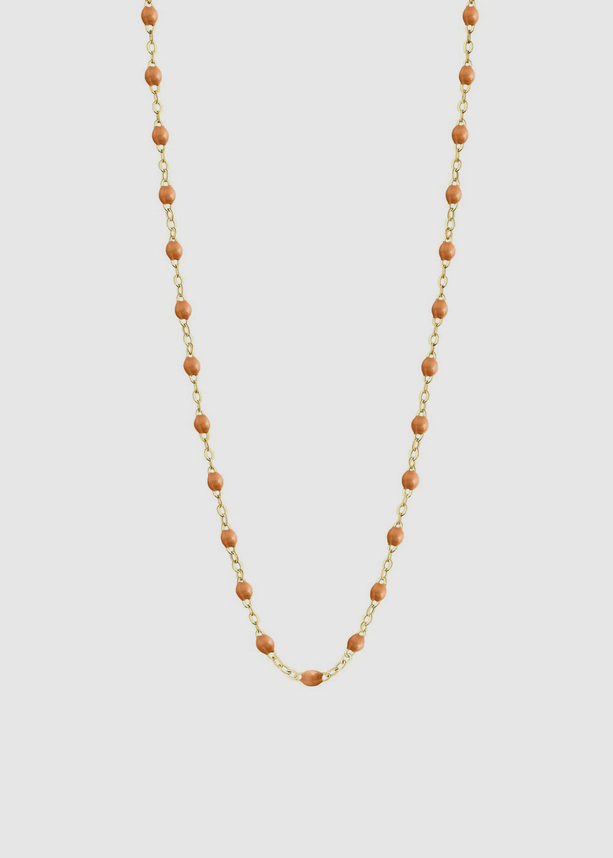 CLASSIC NECKLACE 42CM — CARAMEL