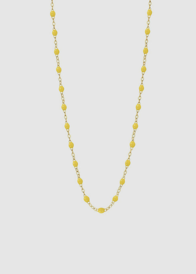 CLASSIC NECKLACE 42CM — LEMON