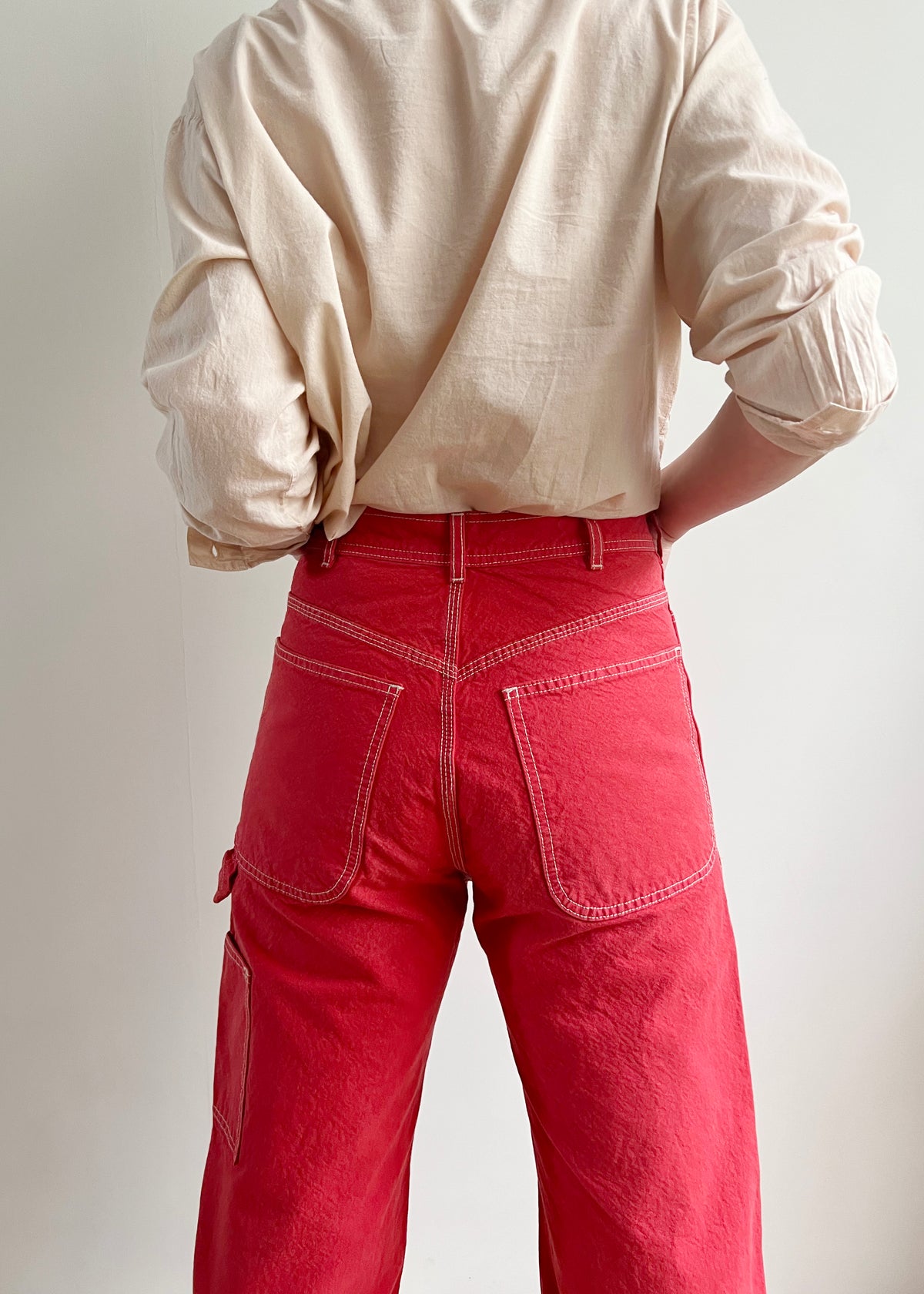 PATCHFRONT HANDY PANT — MARASCHINO