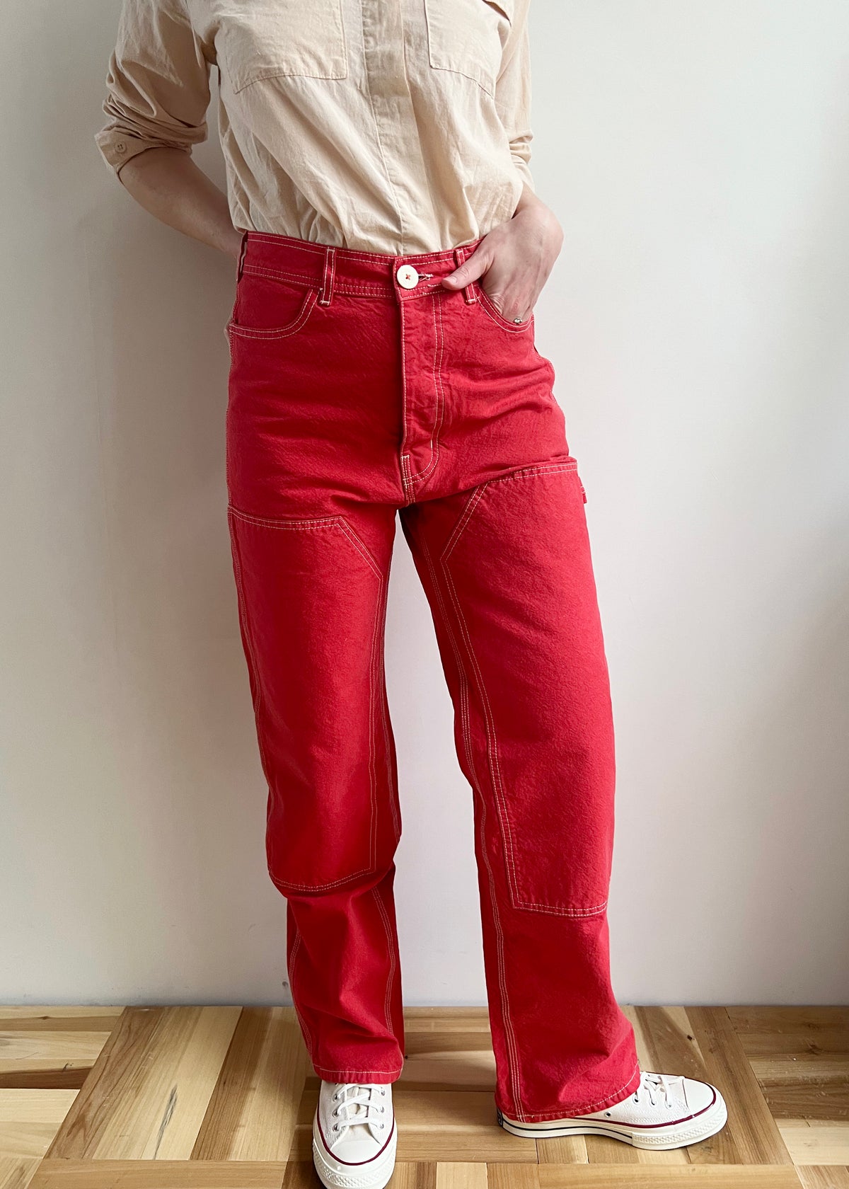 PATCHFRONT HANDY PANT — MARASCHINO