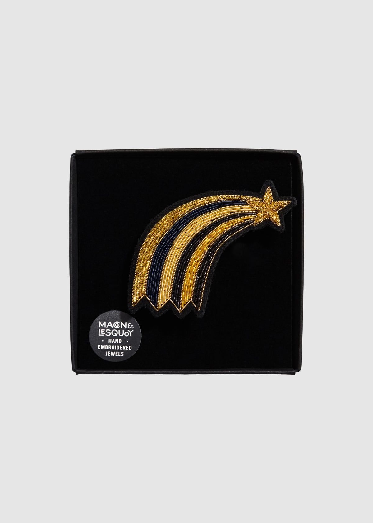 HALLEY'S COMET BROOCH