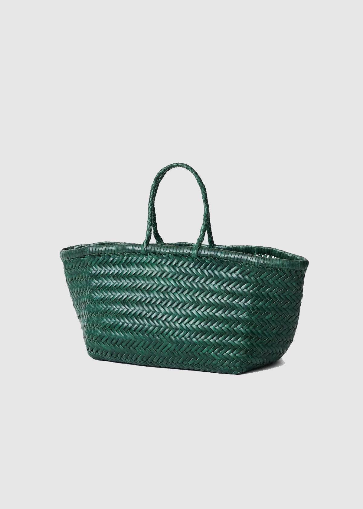 SMALL BAMBOO TRIPLE JUMP BAG — FOREST