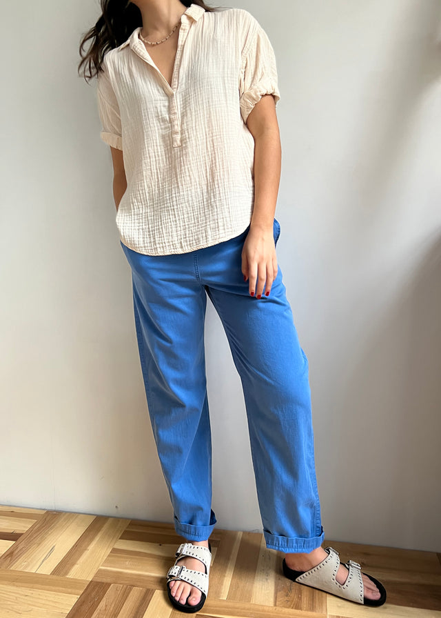 SHILOH TWILL TROUSER — MARINE